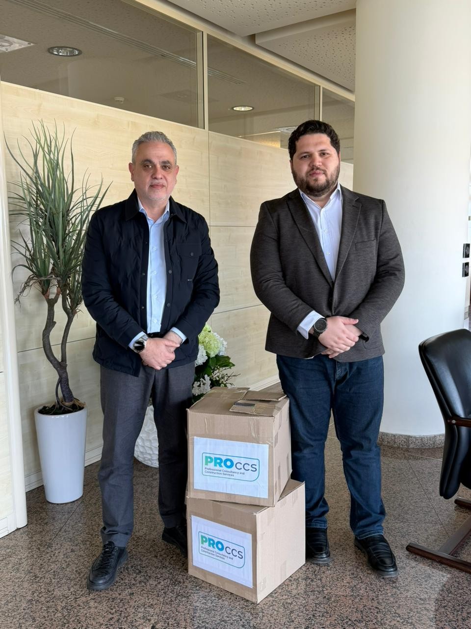 المهندس بلال الفلو يقدّم أجهزة Rebound Hammer لدعم الفرق الهندسية في طرابلس