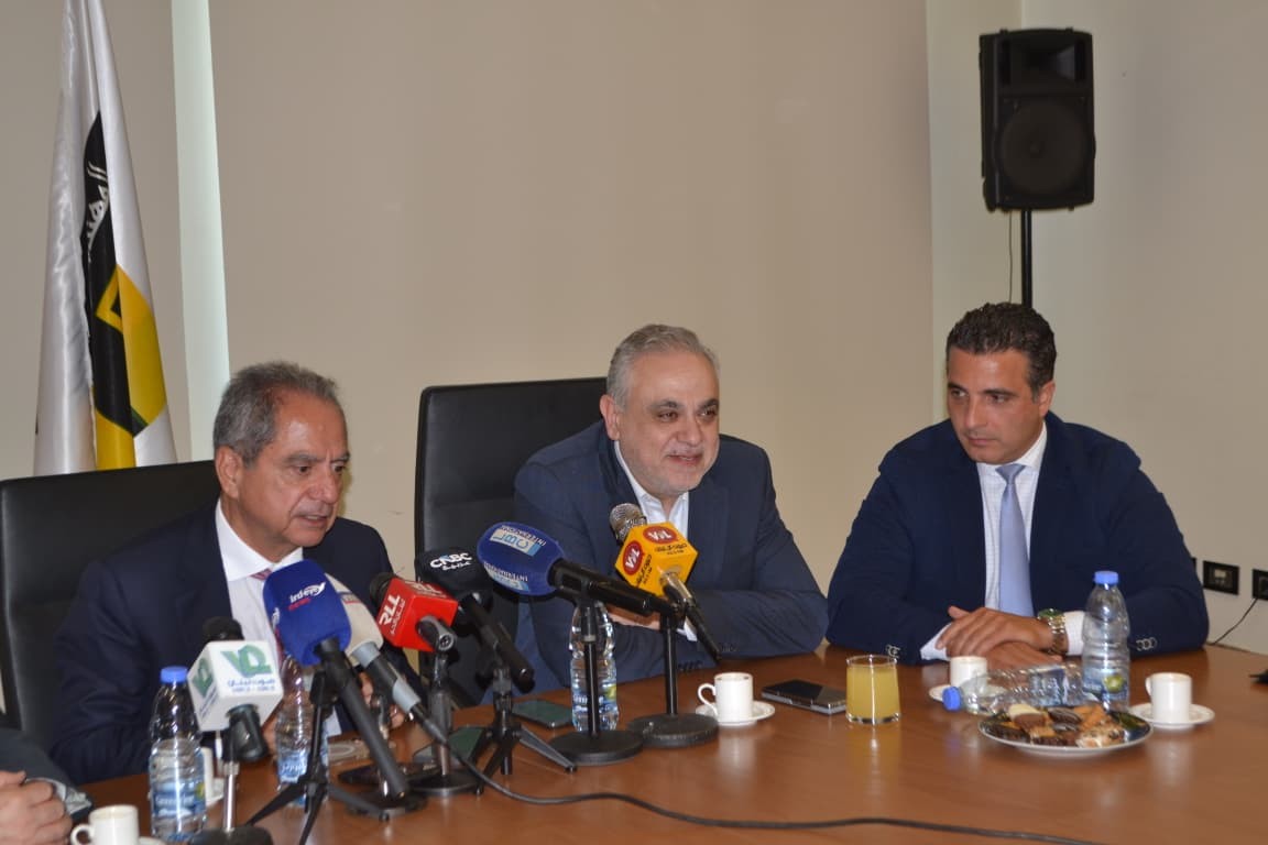 لقاء وزير الطاقة والمياه جو الصدي مع نواب مدينة طرابلس ونقباء المهن الحرة والمحافظ ورئيس البلدية